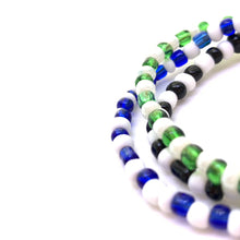 Load image into Gallery viewer, WHAT’S YOUR NAME? Black, Blue & Green. Set of 3