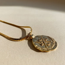 Load image into Gallery viewer, Coin Necklace Gold-Filled Chain 60 cm
